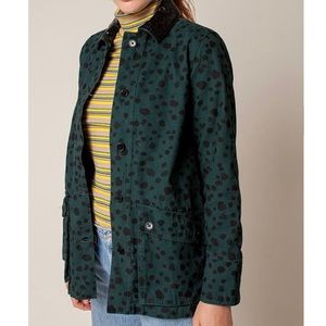 RACHEL ANTONOFF Evergreen Jessi Jacket Dalmatian Print